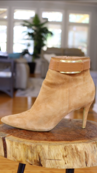 Vince Camuto suede booties